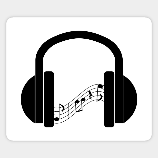 Headphones Playing Music Sticker by Korry